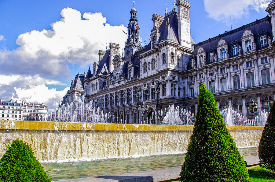 Hôtel de Ville in Paris