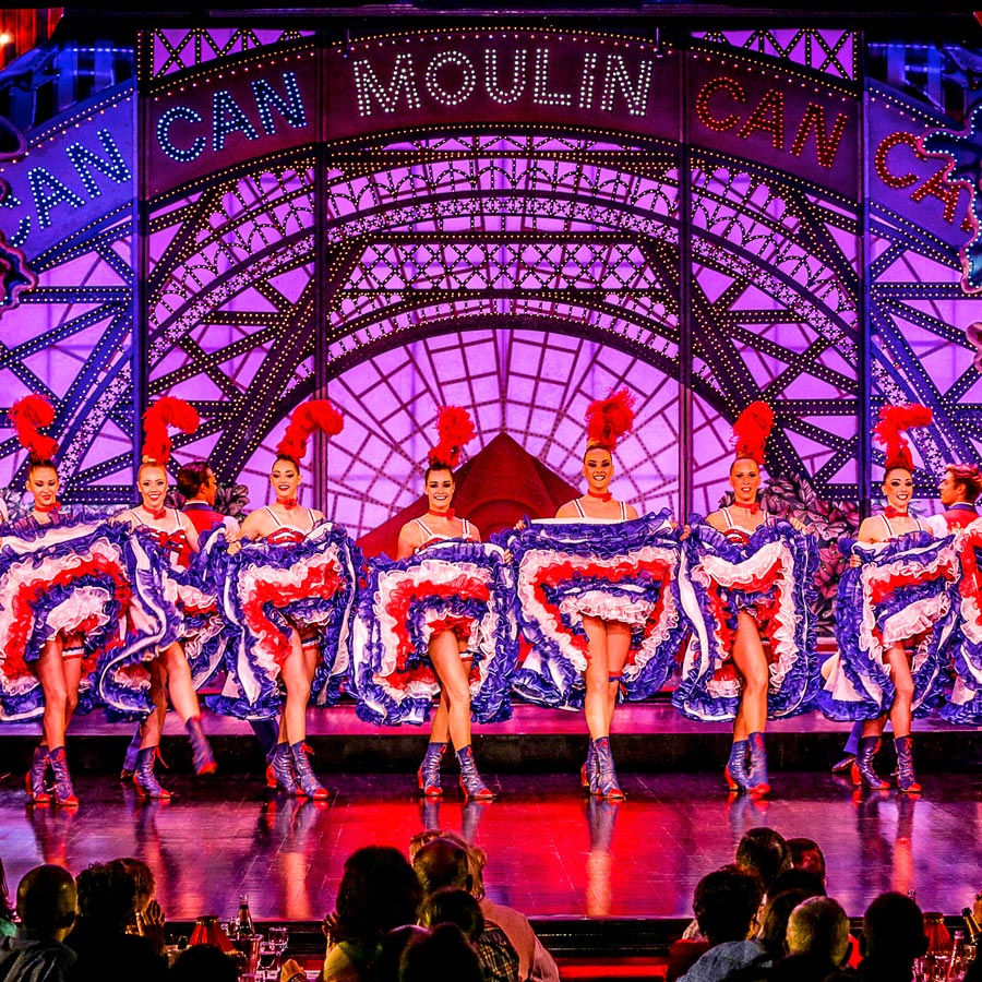 Moulin Rouge Dinnershow Paris