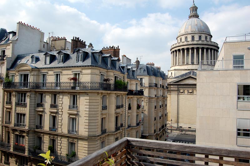 Blick auf das Panthéon Paris