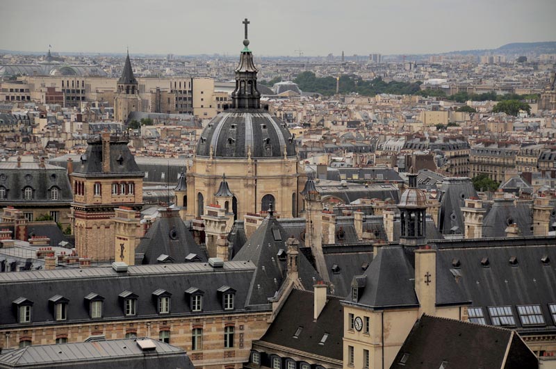 Blick vom Panthéon in Paris