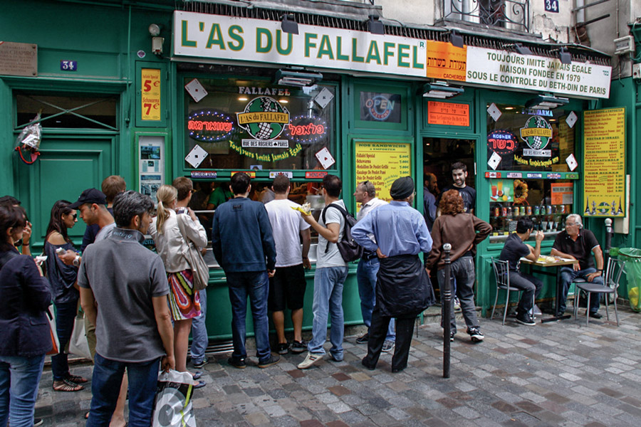 Falafel Marais Paris