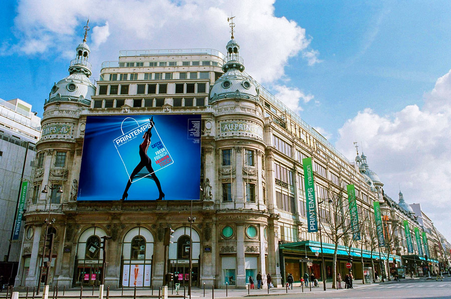 Die besten Einkaufsstraßen in Paris au Printemps