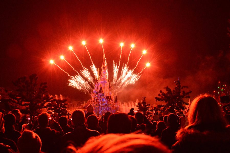 Feuerwerk im Disneyland Paris