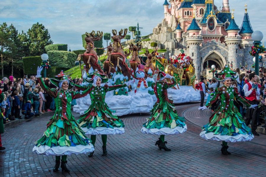 Weihnachten im Disneyland Paris