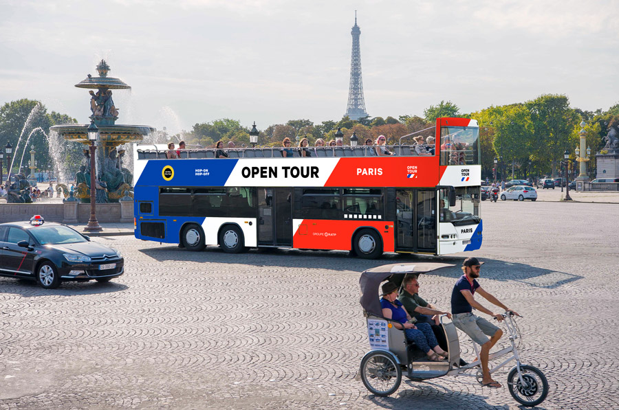 Öffentliche Verkehrsmittel in Paris