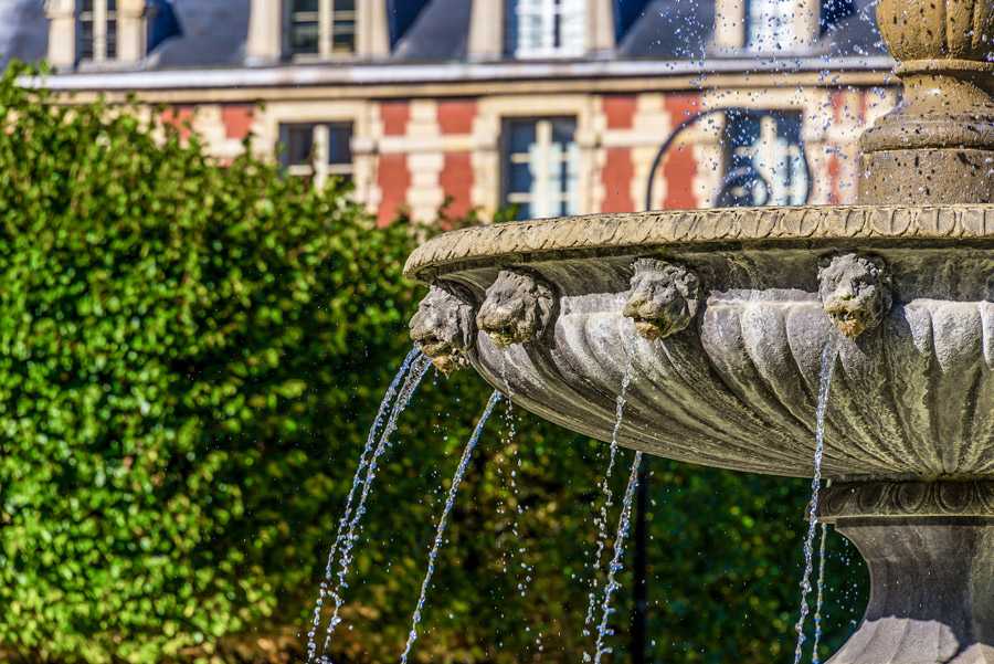 Die schönsten Viertel in Paris Marais Place des Vosges