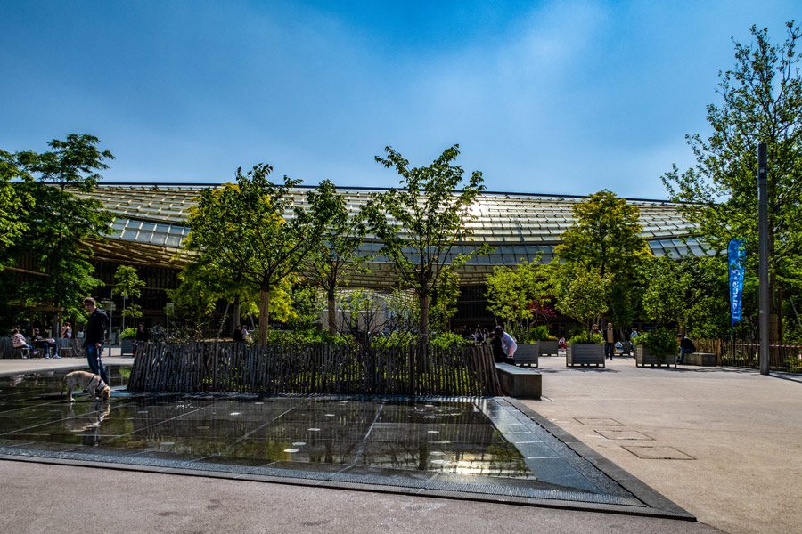 Jardin Nelson Mandela im Forum des Halles © NachParis.de