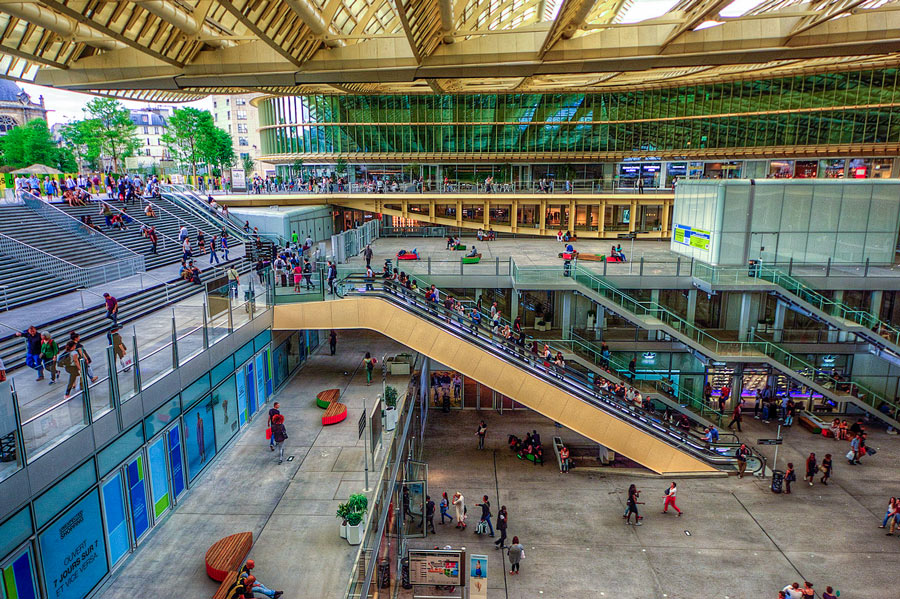 Forum des Halles Einkaufszentrum in Paris