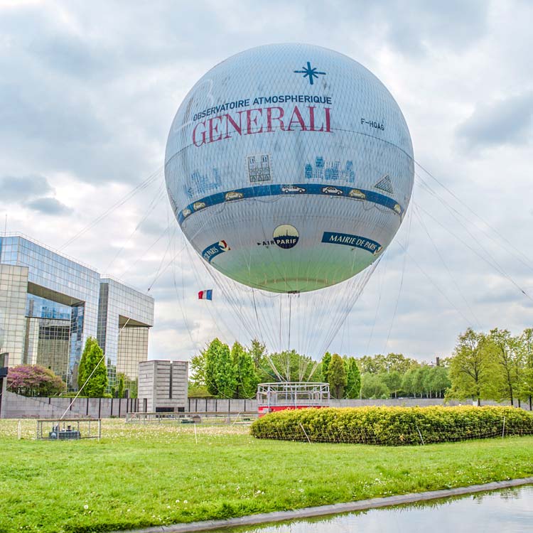 Heißluftballon Paris