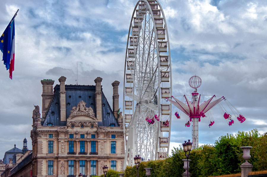 Kermis in Jardin des Tuileries