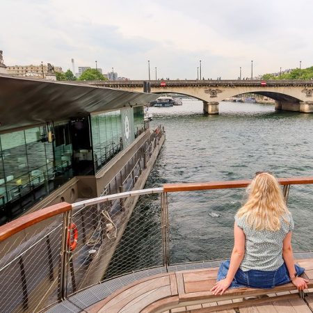 Bootsfahrt auf der Seine