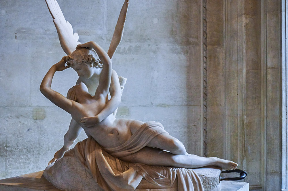 Der Kuss von Amor und Psyche Die Highlights des Louvre 