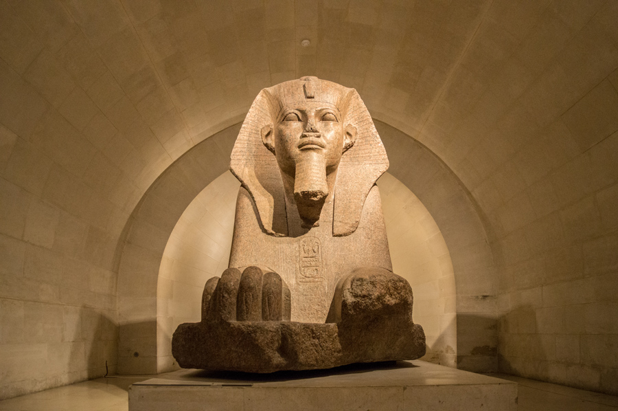 Die große Sphinx von Tanis Die Highlights des Louvre