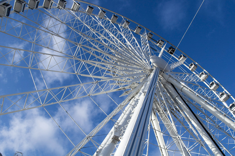 Das Riesenrad am Place de la Concorde