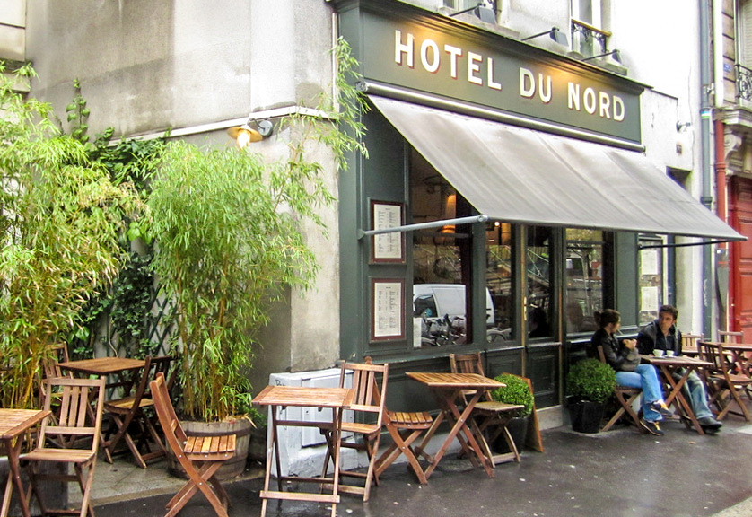 Canal Saint-martin hotel du nord