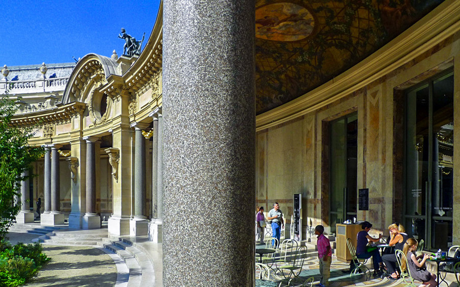 Der innere Garten des Petit Palais