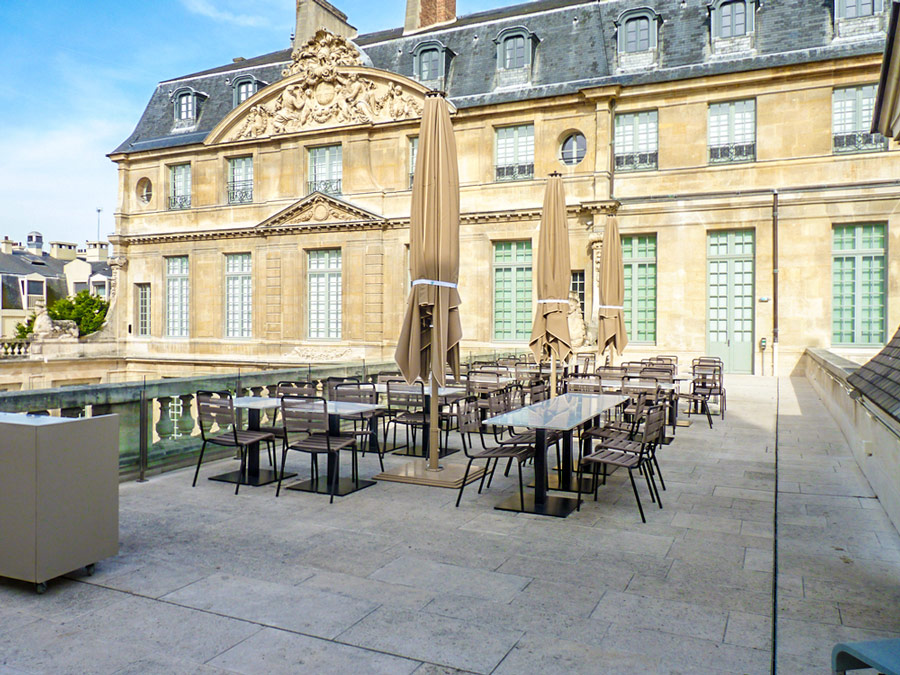 Dachterrasse Picasso-Museum