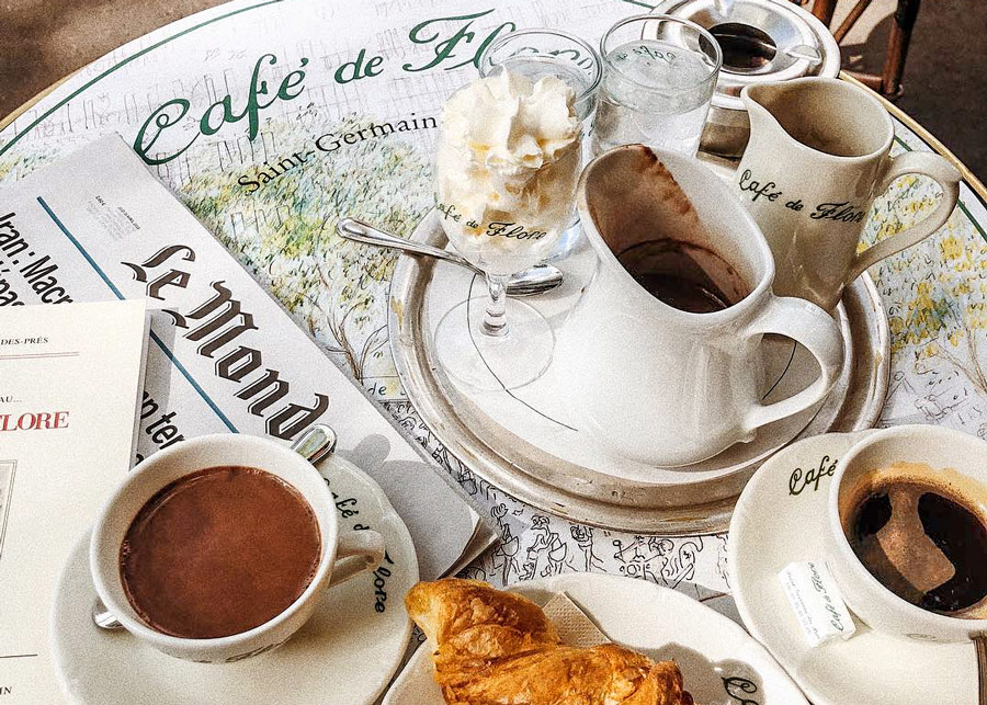 Café de Flore Parijs Saint-Germain des Prés