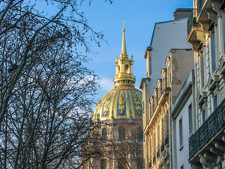 Die Kuppel von Les Invalides  hotel