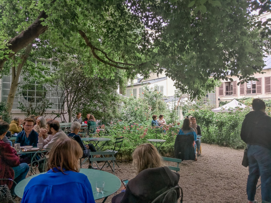 musee de la vie romantique parijs geheimen Innengarten