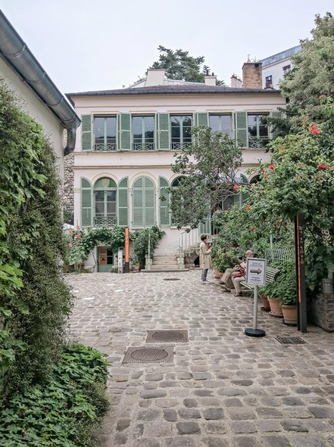 musee de la vie romantique parijs geheimen Innengarten