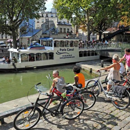 Kanalfahrt auf dem Canal St. Martin
