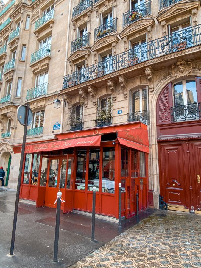 Gabriels Restaurant in der Rue des Fossés Saint-Jacques 18