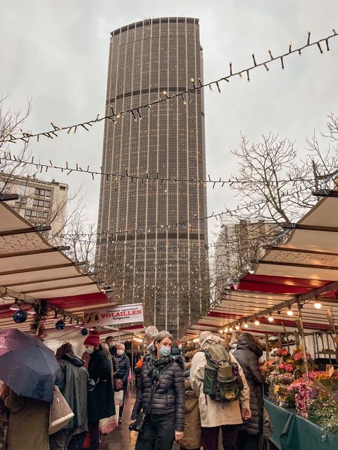 Weihnachtsmarkt am Tour Montparnasse