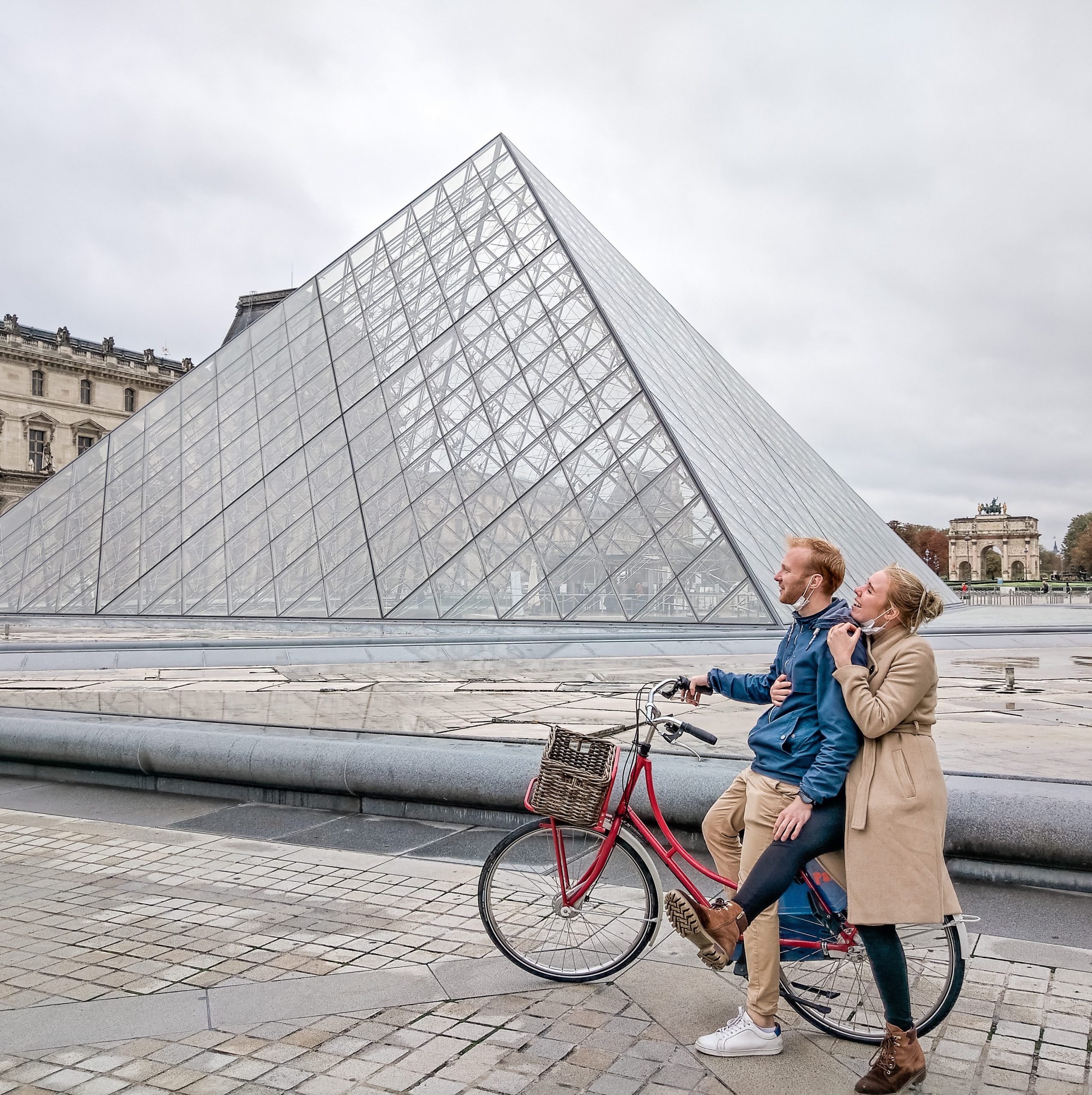 fietsen in Parijs rondleiding met een gids