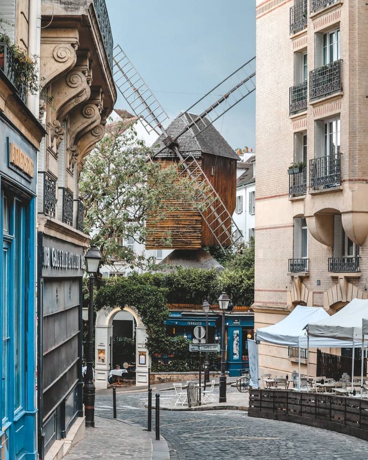 la moulin de la galette montmartre restaurant Paris