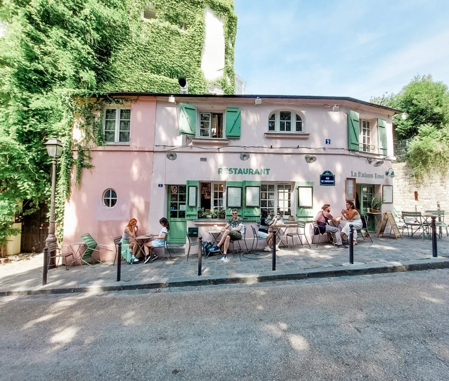 Maison rose montmartre