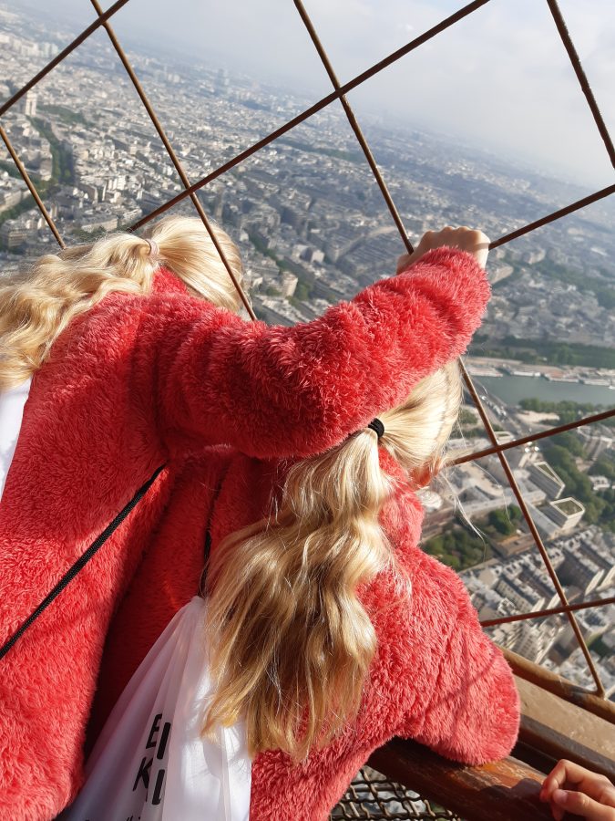 Eiffelturm mit kindern