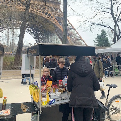 Mit kindern in Paris