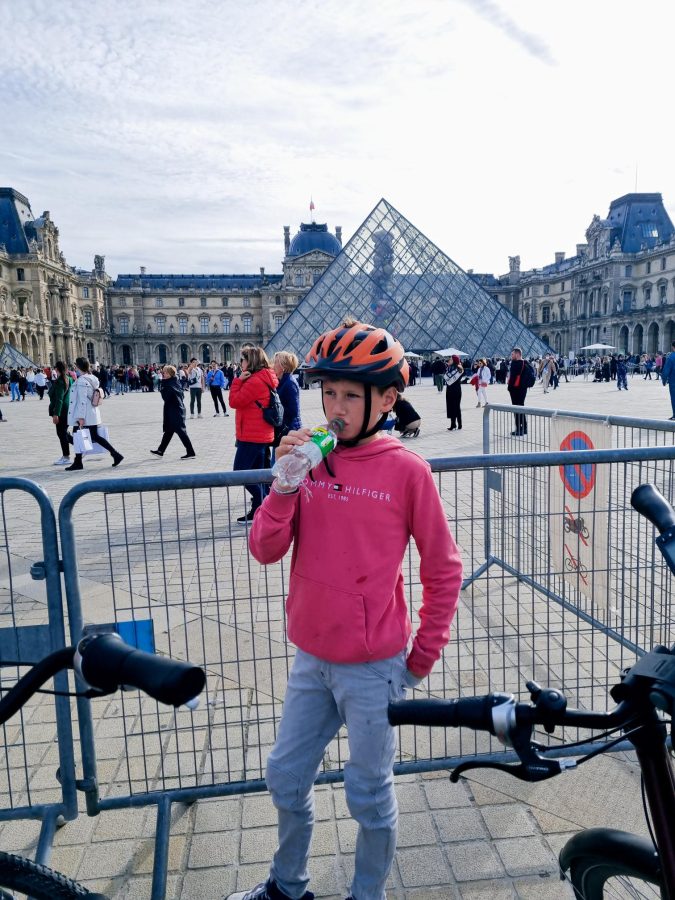 Fahrradtour durch Paris mit Kindern