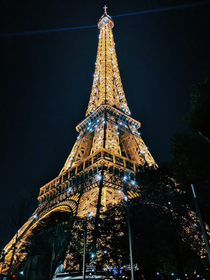 die Lichter des Eiffelturms