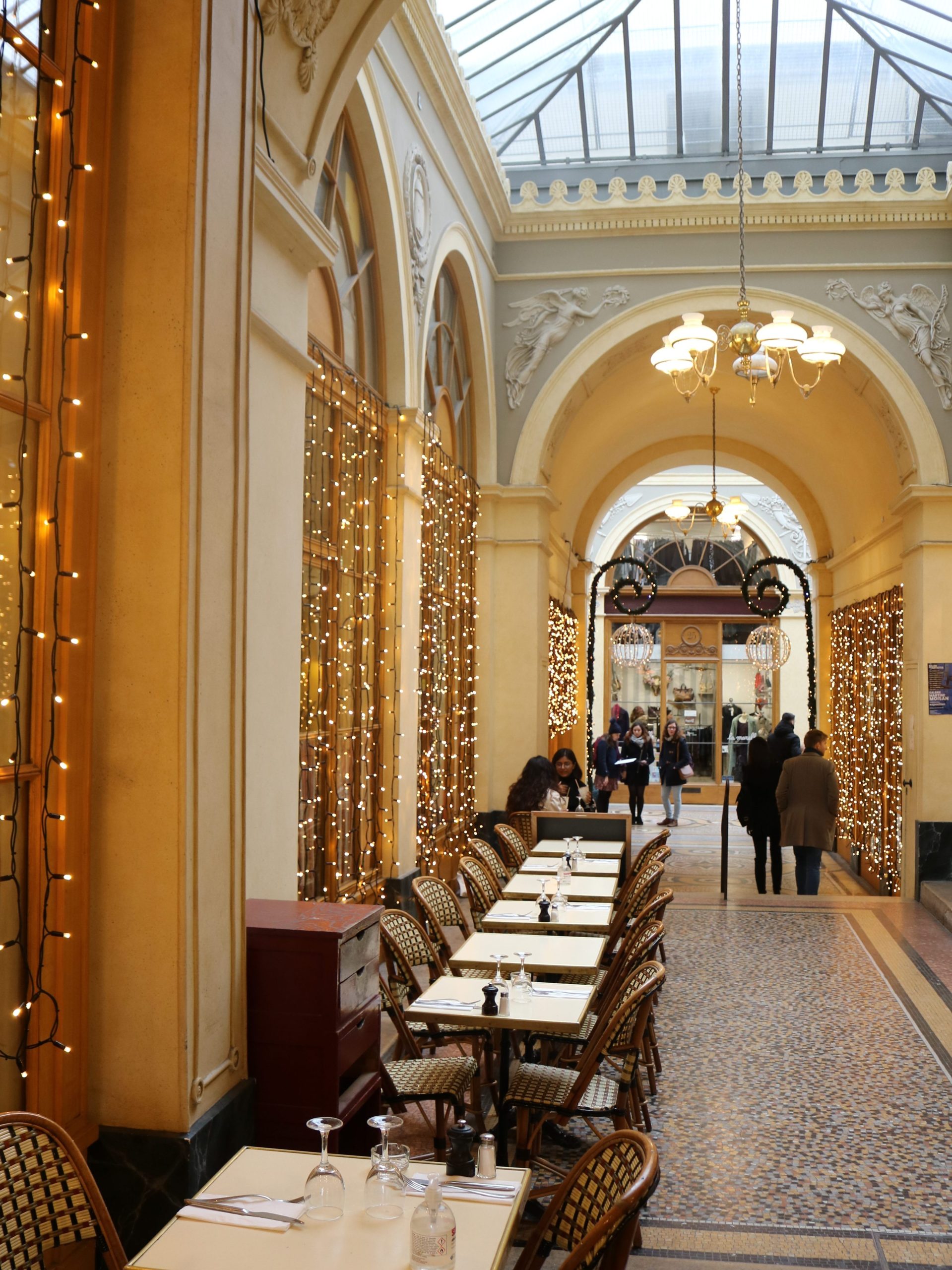 Weihnachten in Paris Galerie Vivienne