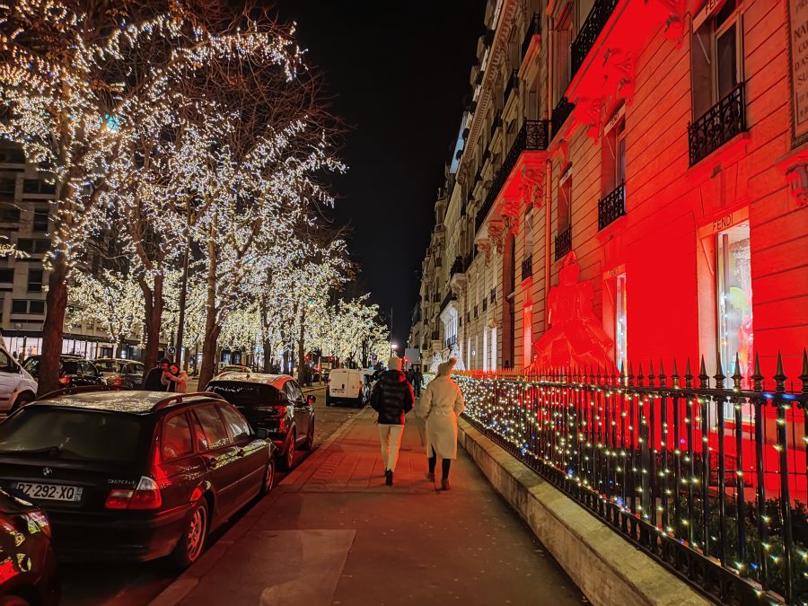 Avenue Montaigne Weihnachten