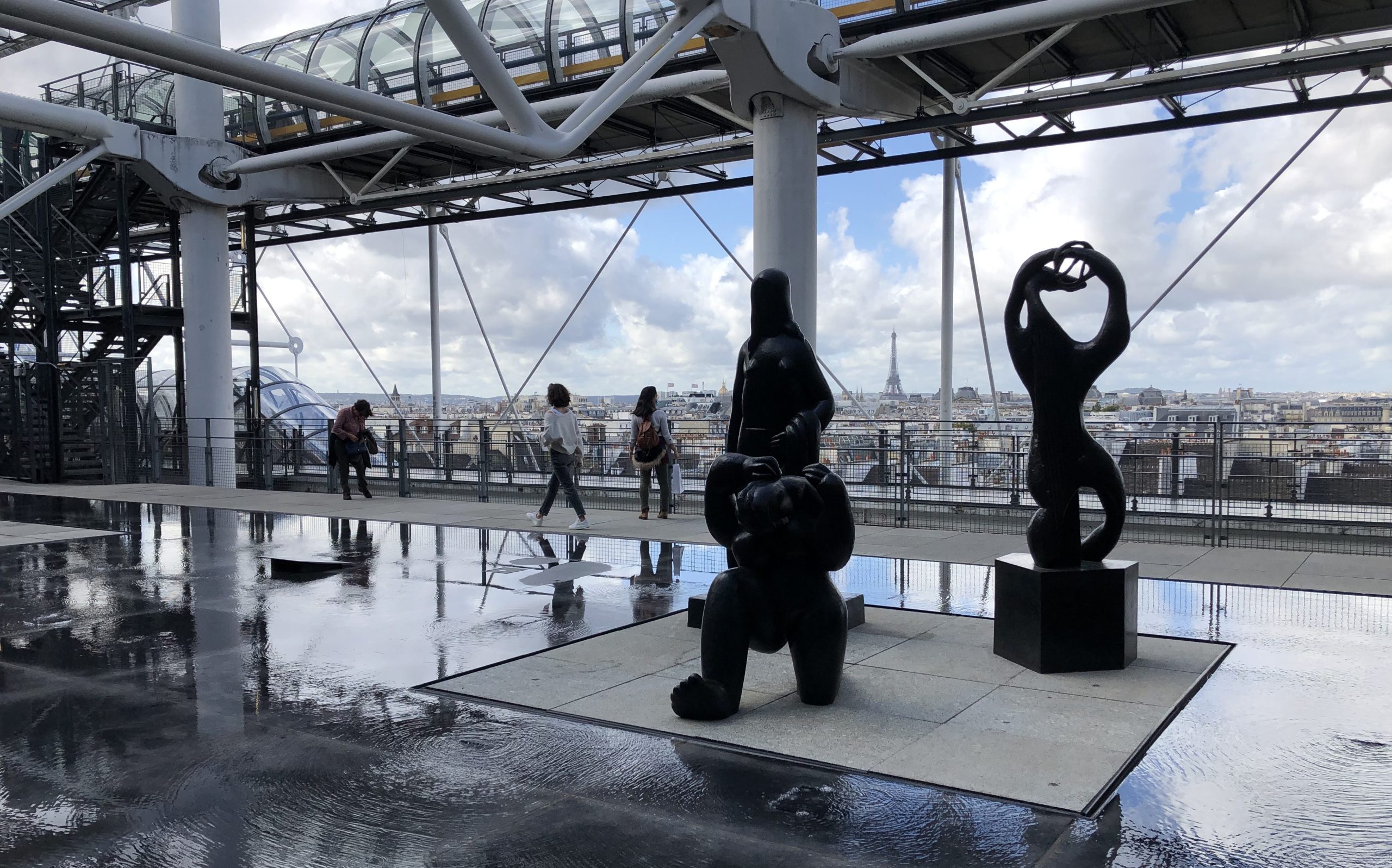 Dachterrasse Centre Pompidou Paris