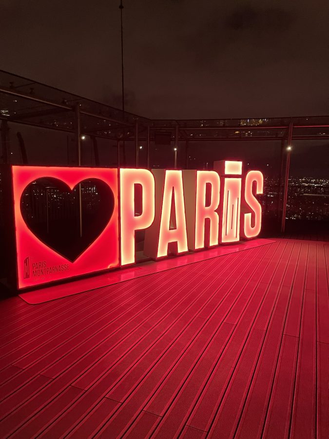 Auf der Dachterrasse des Tour Montparnasse