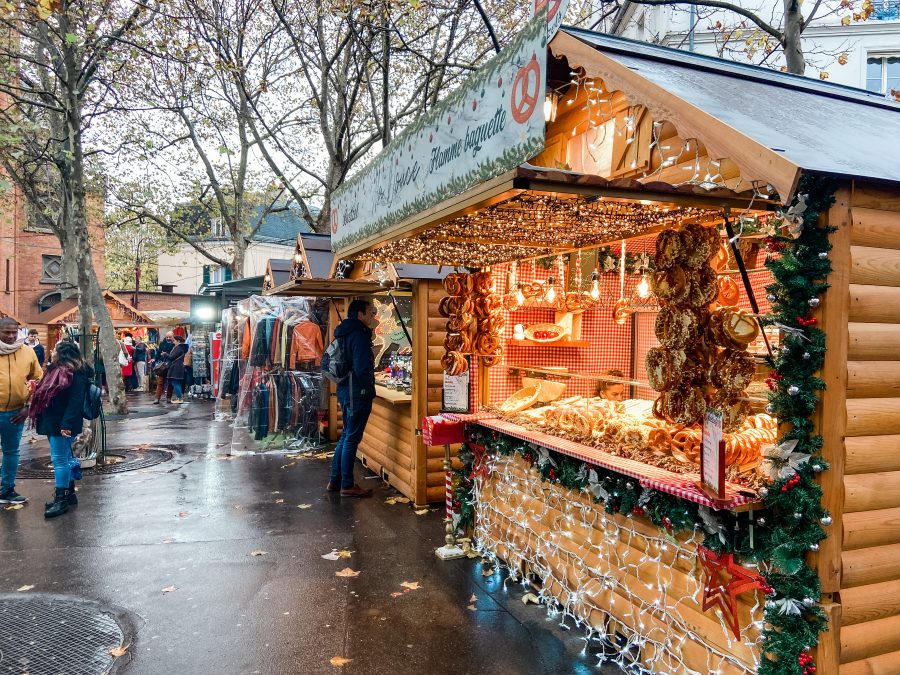 Weihnachtsmarkt in Montmartre