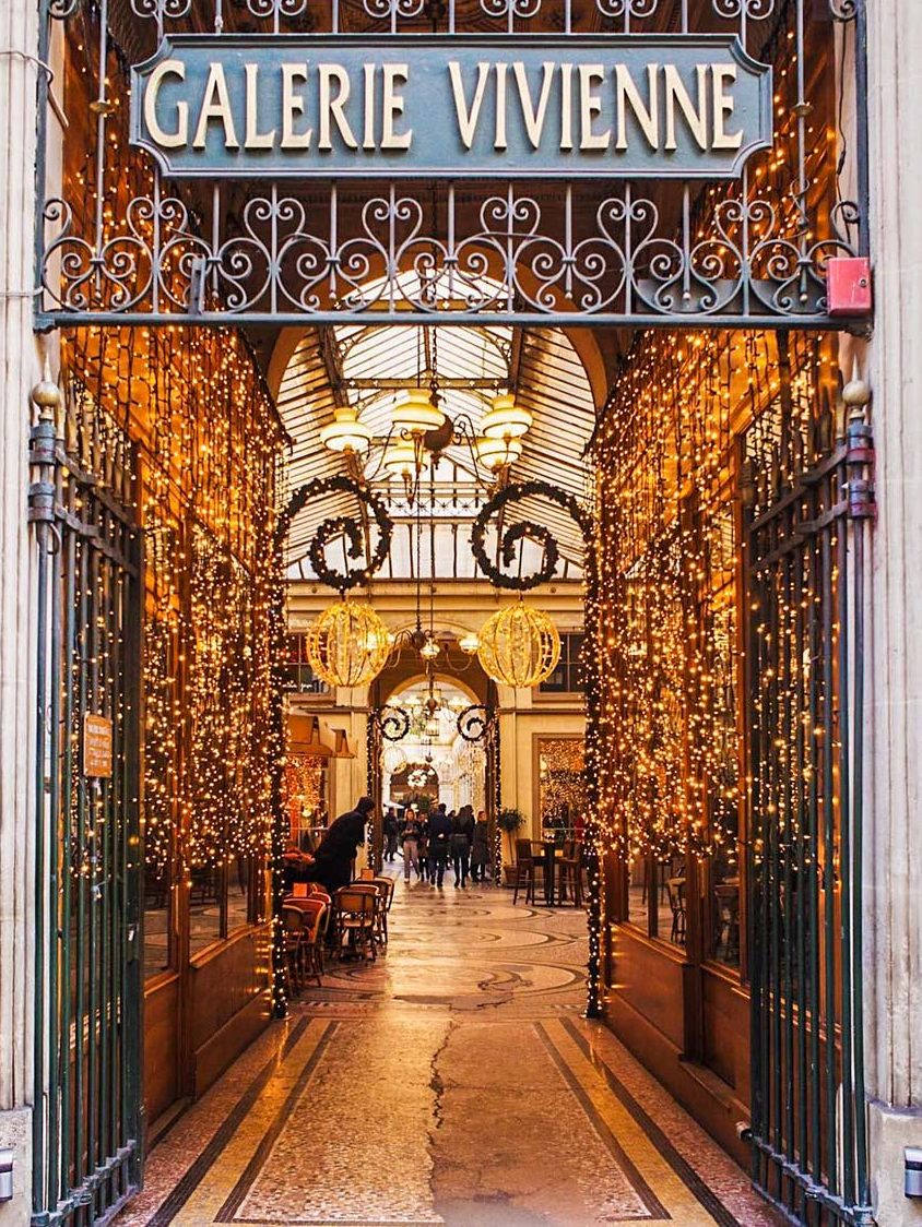 Weihnachten in Paris Galerie Vivienne