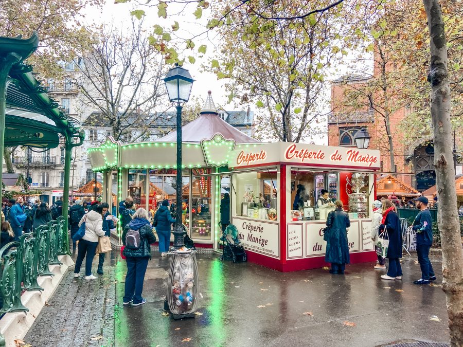 Weihnachtsmarkt in Montmartre