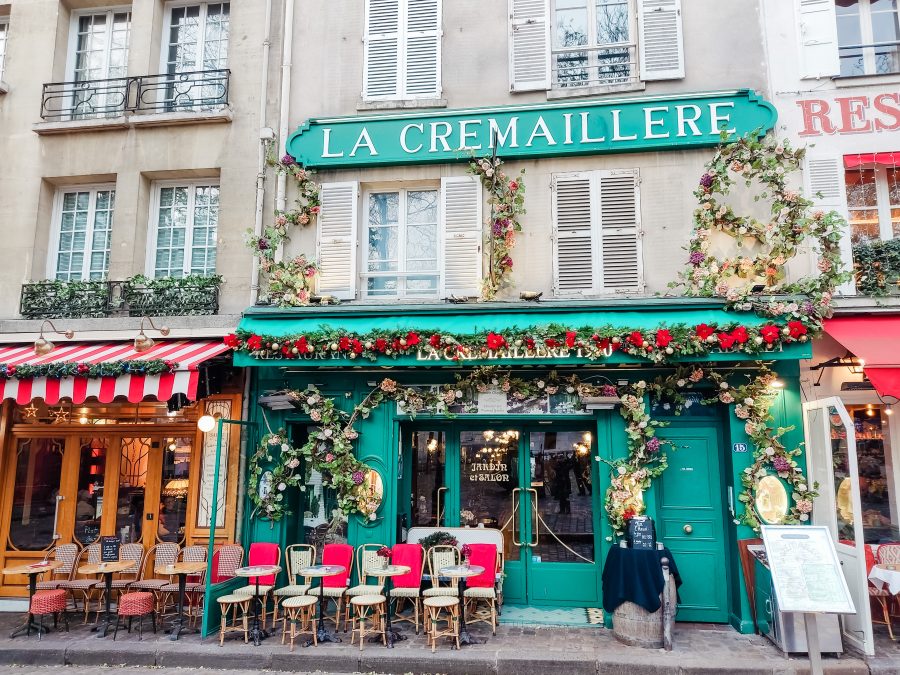 Weihnachten auf dem Malerplatz (Place du Tertre)