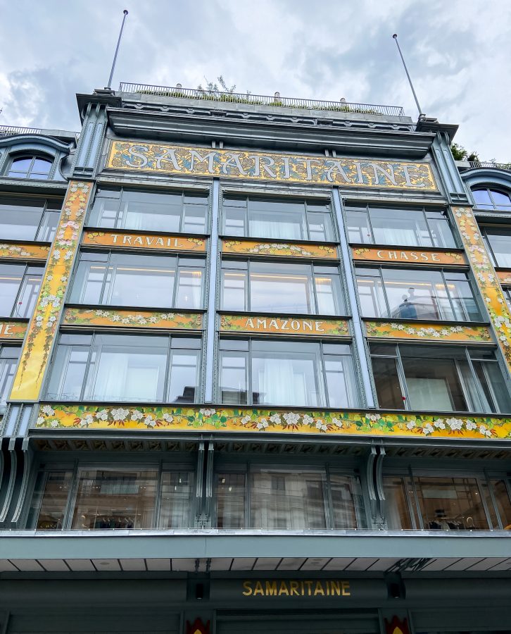 La-Samaritaine ist eines der schönsten Kaufhäuser in Paris