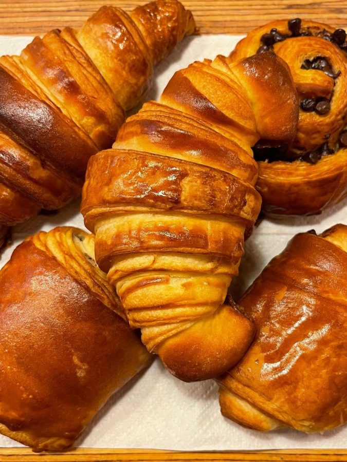 Croissants backen in Paris