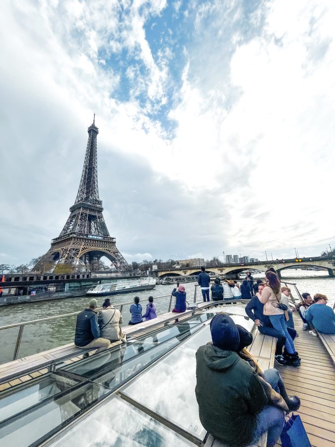 Bootsfahrt mit Seine