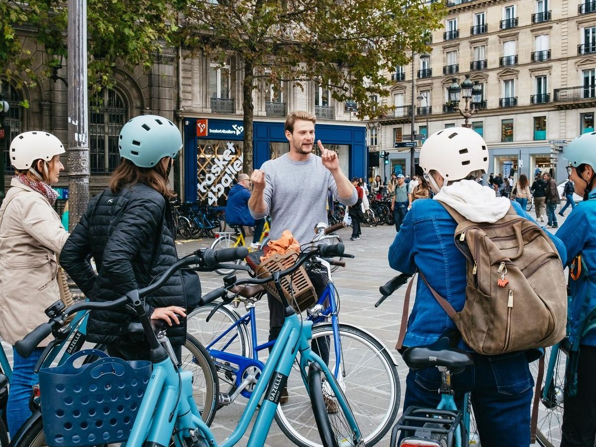 Fahrradtour durch Paris auf Deutsch