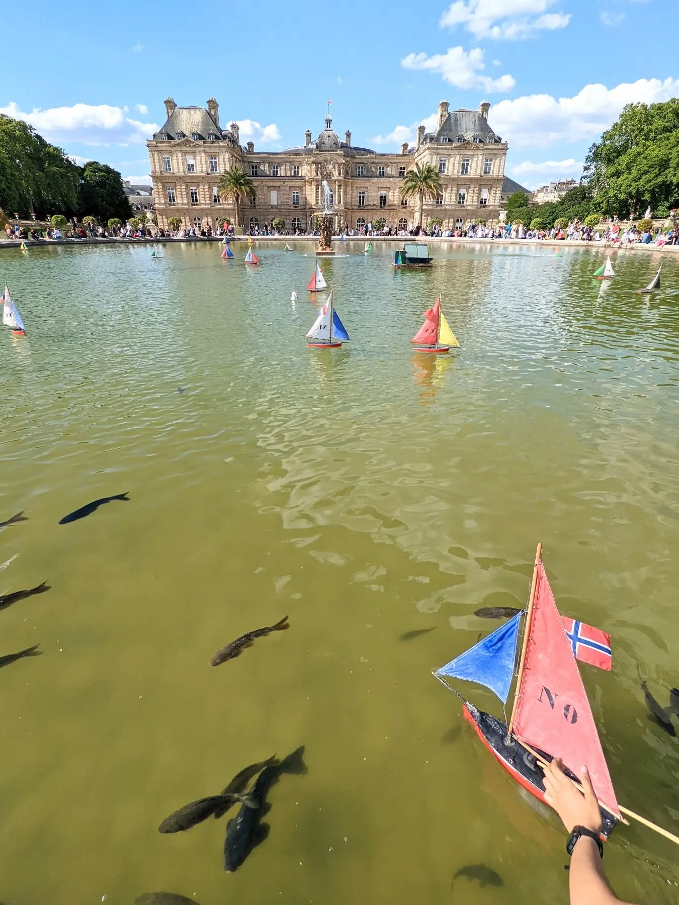 jardin du luxembourg Fahrradtour durch Paris auf Deutsch