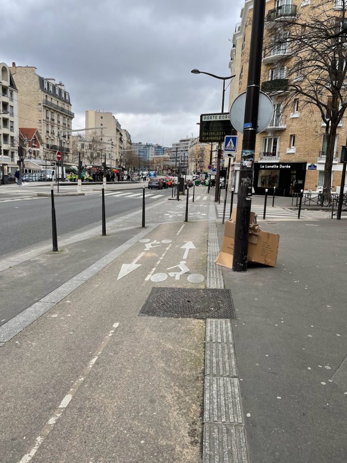 Paris bekommt immer mehr schöne, breite Fahrradwege.
