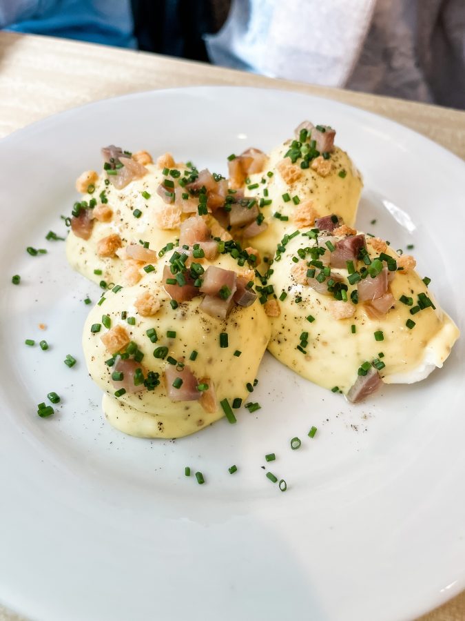 Eier Mayonnaise im Restaurant Billili in Paris